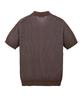 Jilseutyueoteunyuyogmaen Two-Tone Collar Knit - Dark Brown (Jnsw6B502W3)