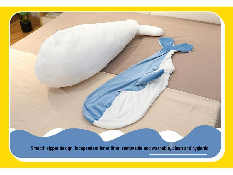 Cartoon Whale Shark Plush Toy Soft Pillow