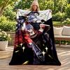 Devil May Cry blanket Flannel Blanket Soft Cozy Plush Throw for Sofa Bed Lightweight Home Decoration Gifts for Christmas various holidays