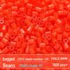 Clear Puzzled Beans Special Color Refill Pack, Black & White, 2.6mm Handmade DIY Fuse Beads Toy Set