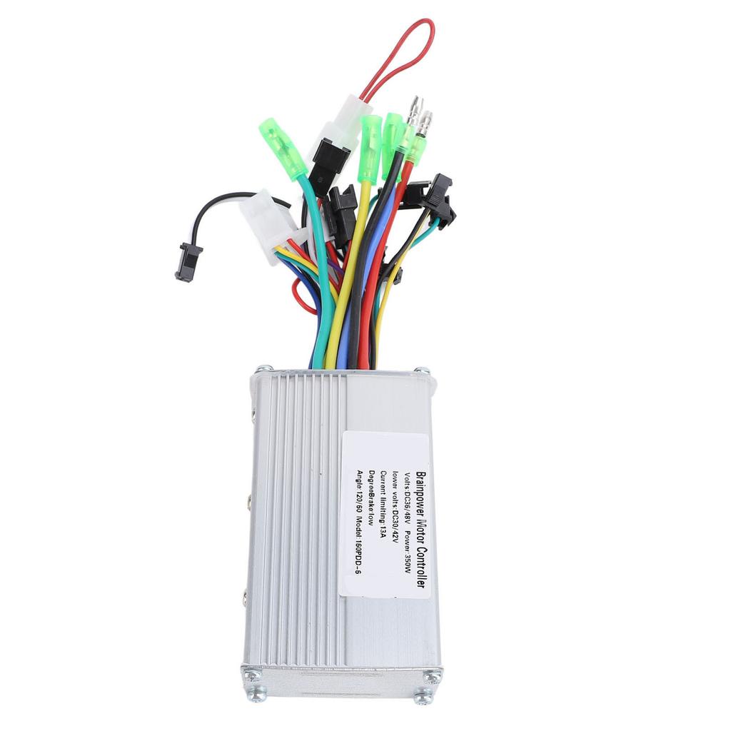 36V 48V 350W Electric Bike Controller Kit ABS Aluminum Alloy Motor Controller Brake Lever with 160PDD Display Meter for