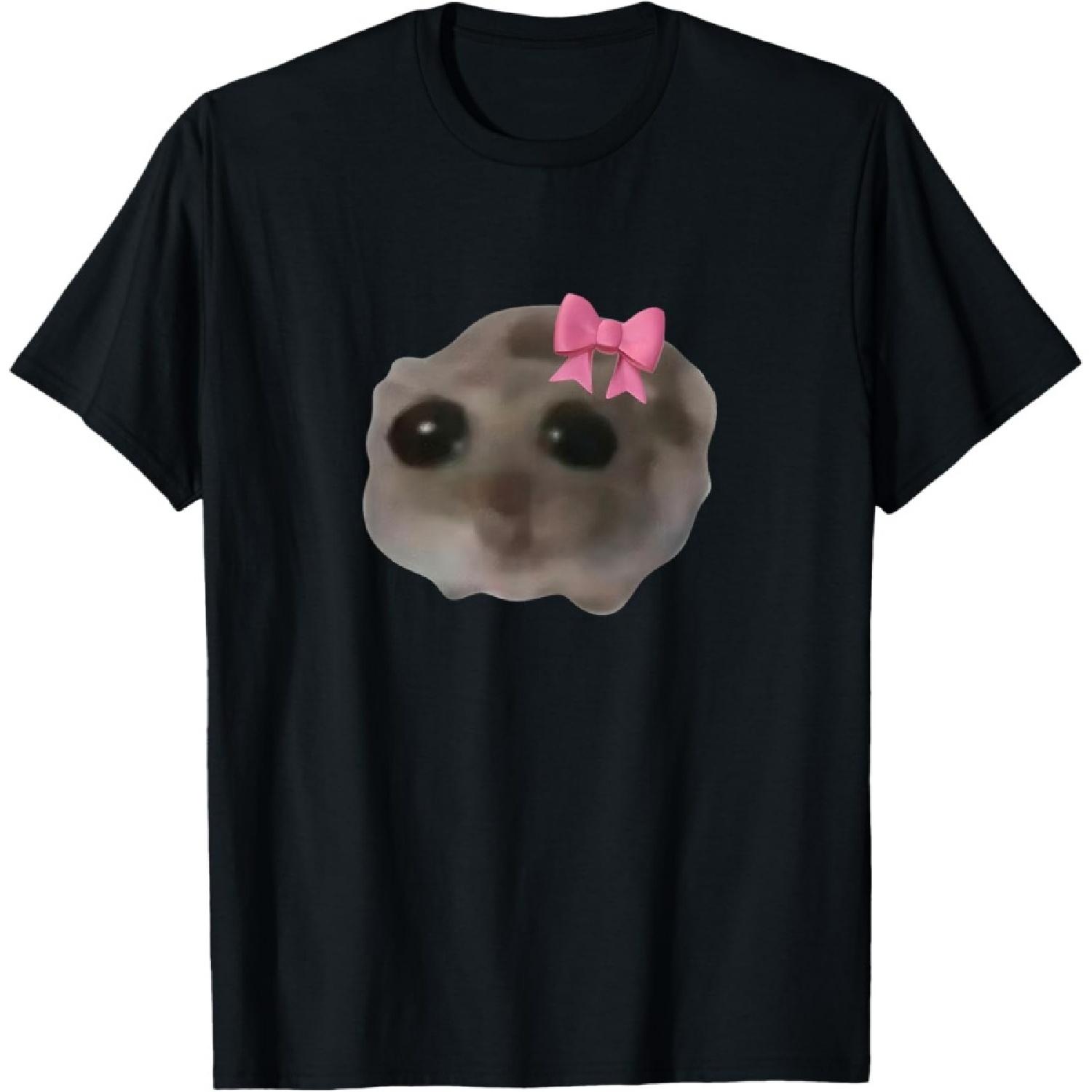 I m Just a Girl Sad Hamster Meme T-Shirt(3) S