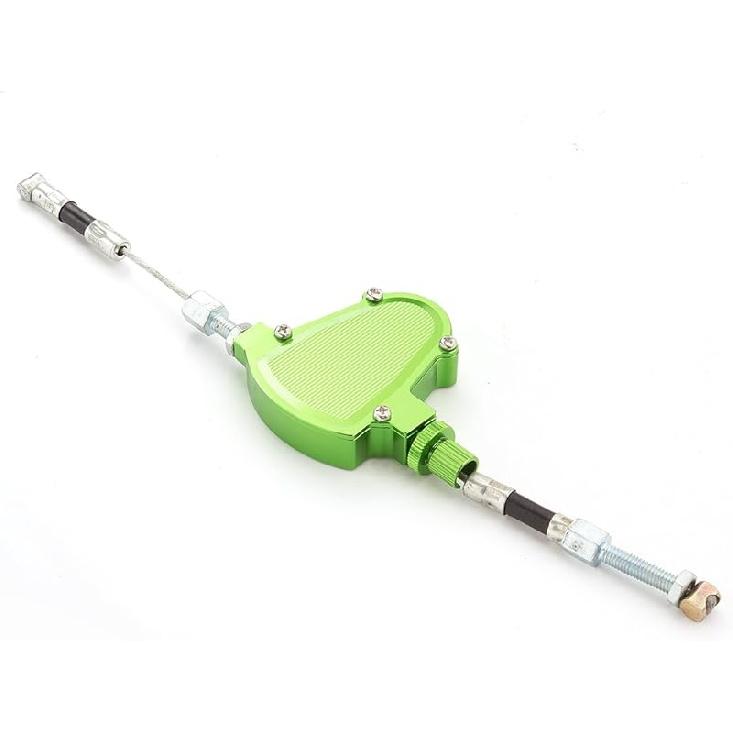 FXCNC CNC Aluminum Line Easy Stunt Pull Clutch Cable Lever Replacement System Compatible with Black