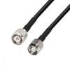 Antenna Cable TNC Plug / TNC-RP Plug RG58 1m