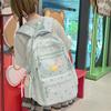 Schoolbag schoolbag for female junior high school students Korean version ins style college students simple primary school backpack large capacity