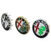 Autoaufkleber für Alfa Romeo 4 Stück 58mm Auto Radnabenkappen für Alfa Romeo Logo Giulietta Mto Giulia GT 159 147 156 166