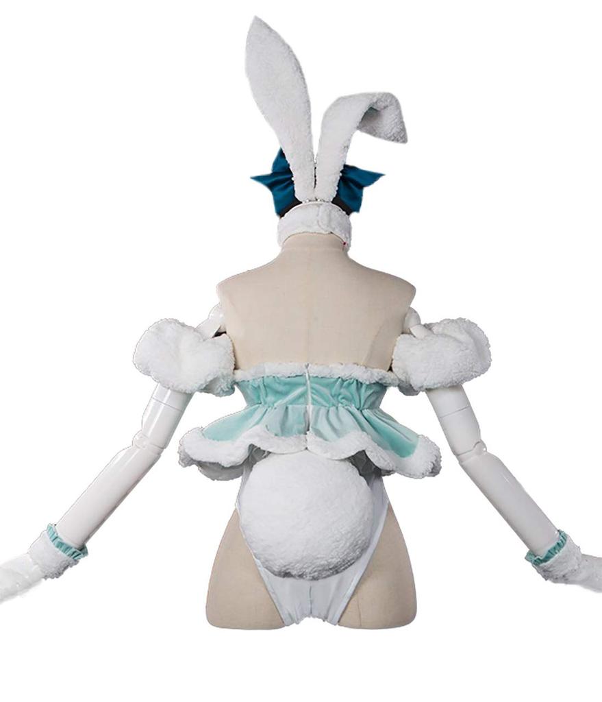 [Milky Time] Vocaloid Hatsune Miku Bunny Girl Cosplay with Wig for Women Rabbit