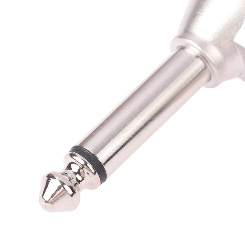 Rean Buchse 6,35 mm TS TRS 90° L-förmiger Winkelstecker Stereo / Mono 2 3-polig 6,5 1/4 Mikrofon Gitarre Audio Nys207 208