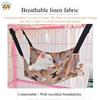 All-Season Cat Swing - Double-sided Adjustable Hammock Cage - Hanging Cat Bed - Pet Thick Bed cat hammock Pet supplies