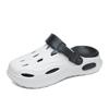 2025 Men's Summer Wear-Resistant Sports Clogs: Outdoor Closed-Toe Beach Sandals with Cushioned Comfort.