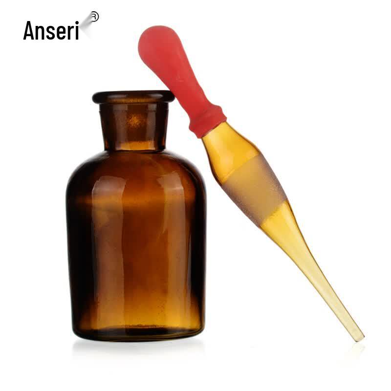 Ansell Laboratory Glass Dropper Bottle (2-Pack)