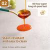 Simple Cozy Rectangular Tablecloth, Waterproof Oil-Proof Stain-Resistant, No-Wash Easy Clean Retro Vintage Kitchen Dining Table Cover
