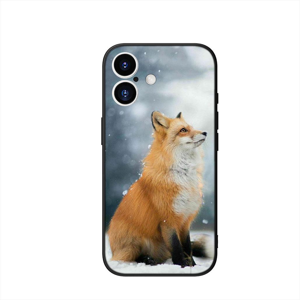 Cover for Samsung Galaxy A55 A54 A25 A36 A17 A26 A35 A33 A34 A14 A37 S8 S9 S20 S21 FE S10 Plus Case Anime fox funny foxs cute Galaxy A37