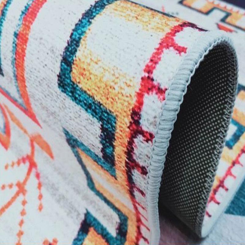 Abstract Carpet Living Room Art Irregular Color Home Bedroom Bedside Mat Easy To Care Cloakroom Coffee Table Rug Tapis