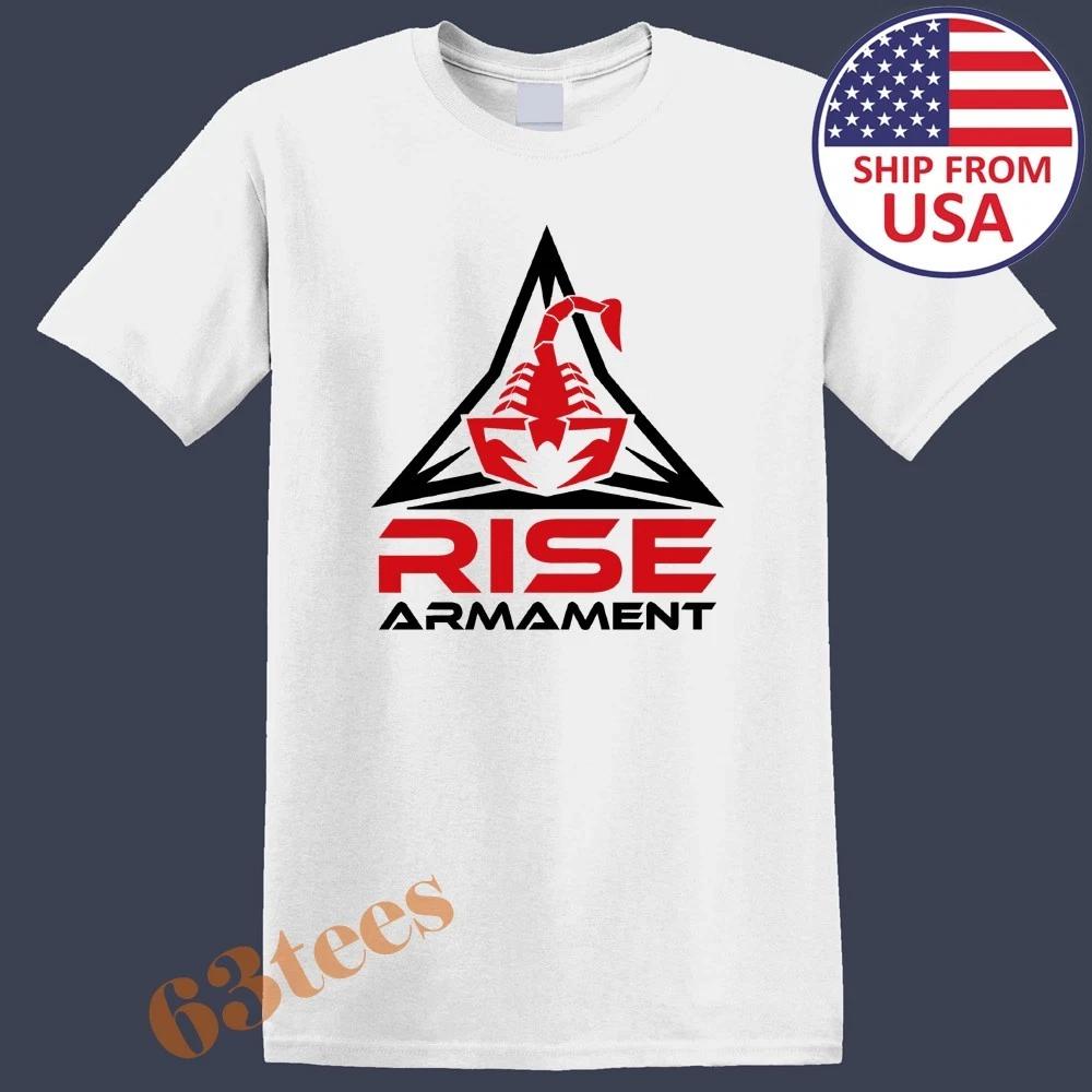 

Rise Armament Guns Firearms Men s T-Shirt Women s Tee Top Unisex White Size S to 5XL 3XL