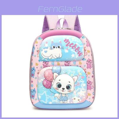 New Cartoon 3d Children's Backpack Adorable Hard Shell Eva Lightweight For Kids