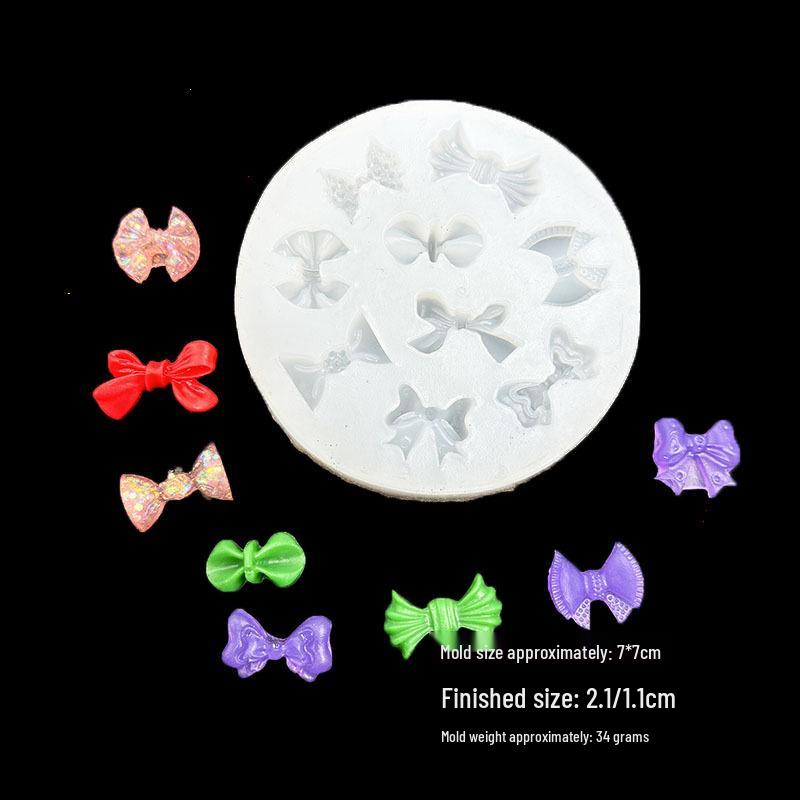 Butterfly Hair Clip Silicone Mold for DIY Jewelry & Ultra-Light Clay