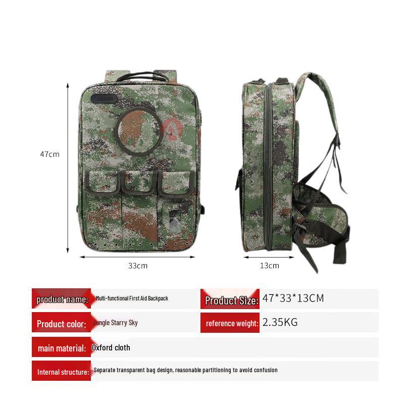 Yishunda First Aid Backpack