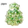 Soft Tree Squeeze Toys Christmas Stress Relief Toy, Slow Rebound Xmas Handheld Decompression Tools Clear Sensory Fidget Toy with Glitter for
