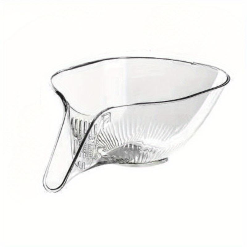 

1 шт. Многофункциональная кухонная корзина для мытья посуды, Таз с фильтром для воды, Креативный пластиковый ящик для хранения 1pc