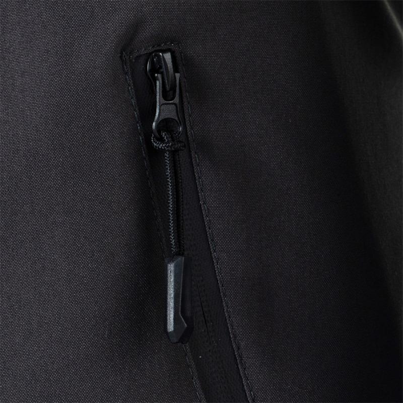 Men S Thick Fleece Lined Stand Collar Color Block Casual Jacket