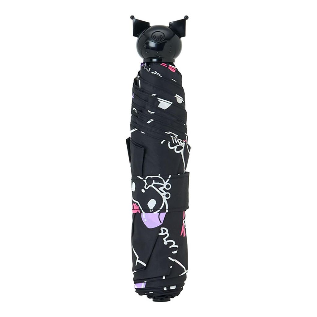 Sanrio Folding Kuromi 589314 (SANRIO) All-weather Umbrella, Design,