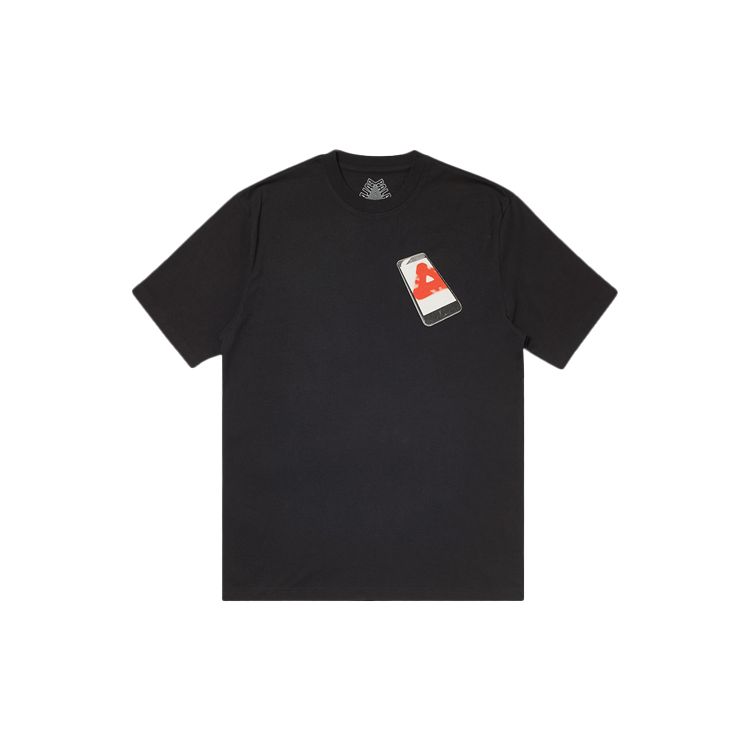 Palace Tri-Phone T-Shirt Black Men Tops P18TS116