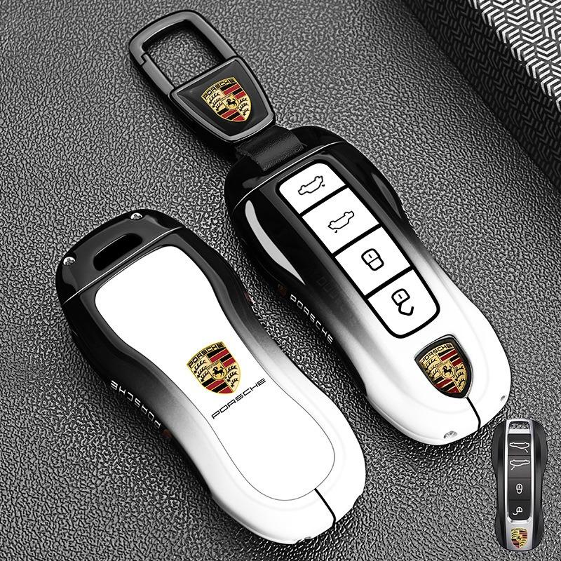 Zinc Alloy Car Key Case Fob Cover Protector Shell for Porsche Panamera Carman Macan Bobst Cayenne 911 970 981 991 996 92A 2017
