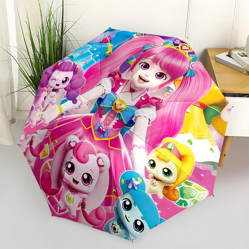 

Princess, Fantasy Automatic Opening and Closing, 8 rib Structure Portable Umbrella, Suitable for Men and Women in All Seasons Perfect Gift
