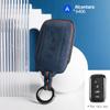 suede Car Key Case Cover 4 buttons Keychain F For Maserati 2023 Grecale Levante GT auto Accessories