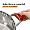 Pot Ear Clips Silicone Pan Handle Cover Heat Insulation Covers Non-slip Steamer Casserole Pan Handle Holder cookware Oven Mitts