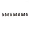 10 Stück Gewindeeinsatz-Set Reduzierhülsen Innengewinde M8x1.25 Außengewinde M10x1.25 12mm Länge