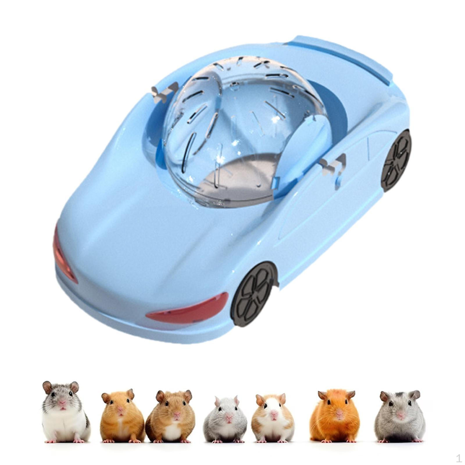 

Игрушечная машина-пукалка, упражнения для хомяка, когда смешная и съемная, прозрачная для маленьких питомцев, хорька