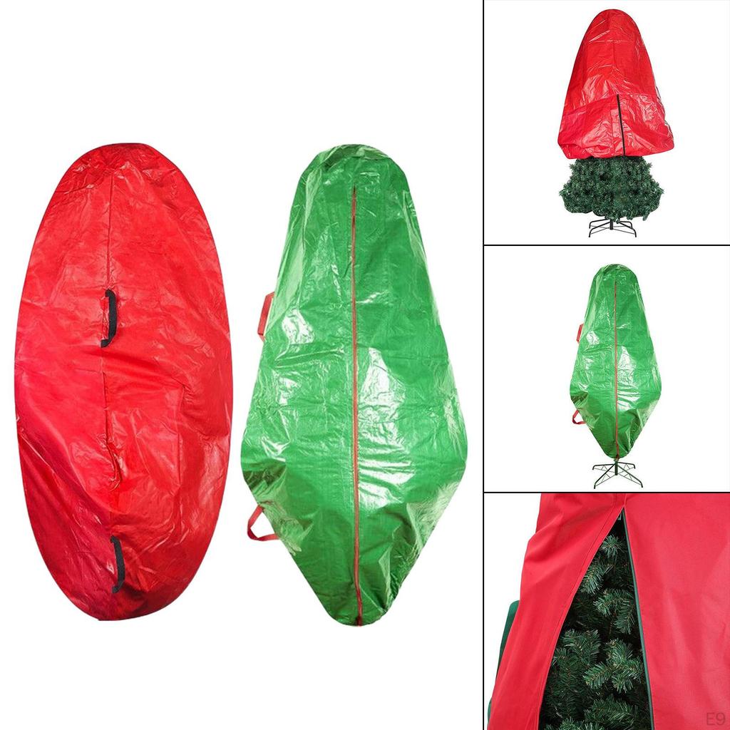 Christmas Tree Decorations Storage Bag Premium Upright Tear Proof Store up to 5/6/8ft Oval