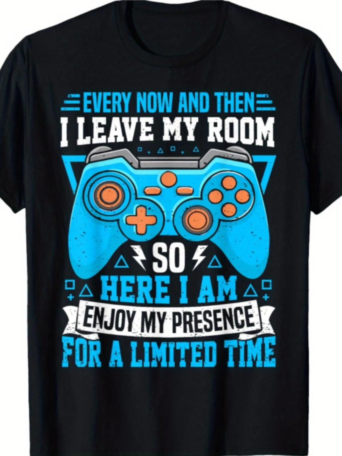 Funny Gamer Art For Men Women Gaming Gamer Video Game T-Shirt XXL