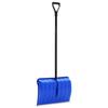Pelle à neige - VIDAXL - 147 cm - Manche en métal revêtu - Bord en aluminium - Couleur bleue