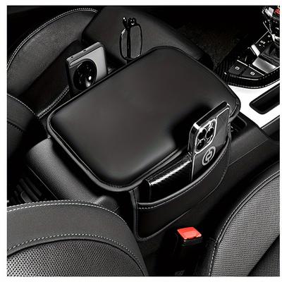 Auto Universal Armlehnenbezug Leder Aufbewahrung Memory-Schaum Höhenpolster Auto Armlehnenbox Aufbewahrung Schutzpolster Auto Innenzubehör