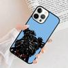 Cartoon Schnauzer Dog Phone Case Cover For iPhone 17 Air 15 16 11 13 14 Pro Max 12 Plus Max Fundas
