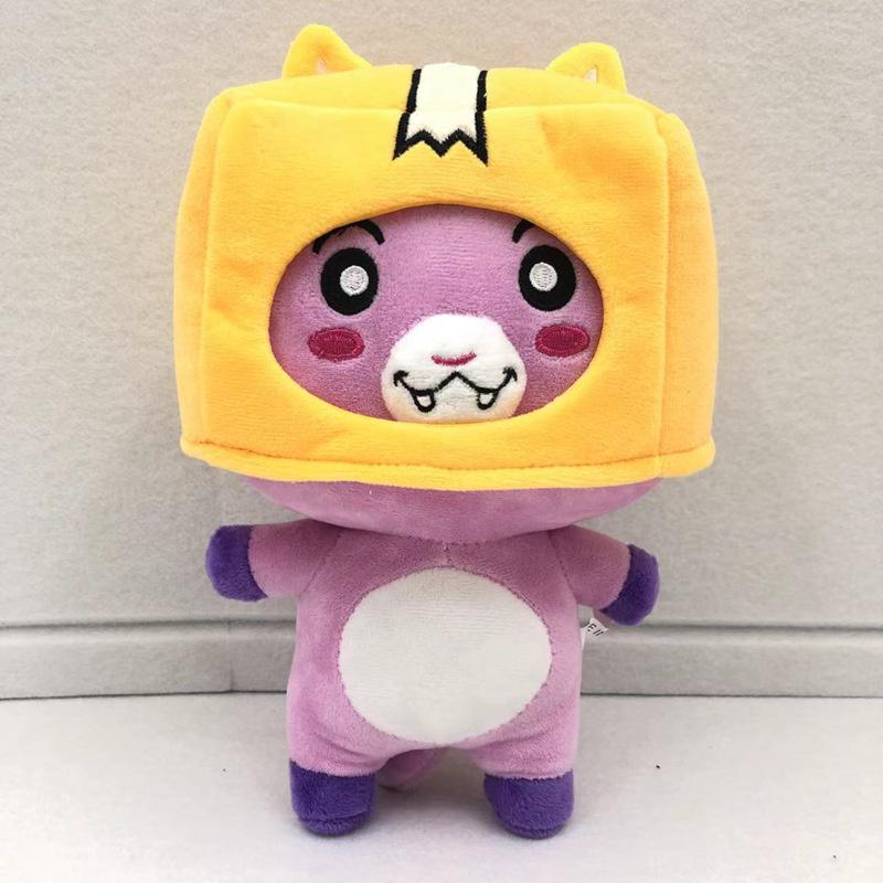 Lanky Boxs Fluffy Playthings Pjed Masks Stuffed Doll Lankybot Cyborg Cuddly Creatures Gentle Plaything Boxy Foxy Buddies Bolster Companions