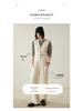 New 2024 Autumn/Winter Women's Cashmere Knitted Vest – Short, Sleeveless Sweater Cardigan