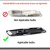 2Pcs Dynamic Amber LED Side Marker Lights Turn Signal Lamp For BMW 1 3 5 Series E90 E91 E92 E93 E46 E60 E61