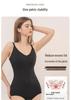 Plus Size Seamless Shaper Bodysuit: Butt Lift, Tummy Control, Hook & Eye Crotch, Strappy Triangle Design