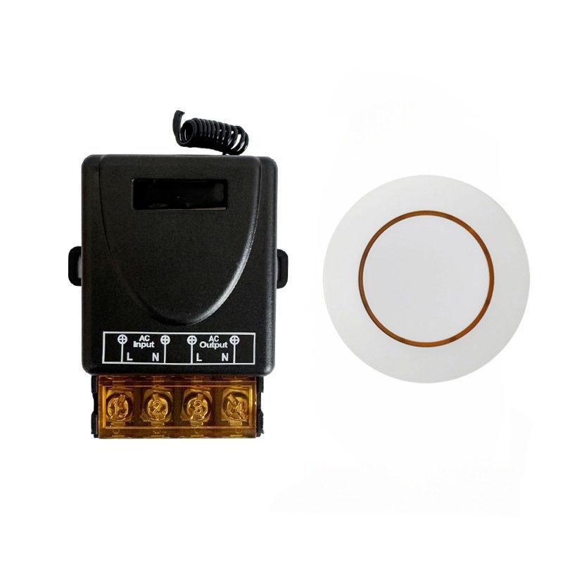 High Power 220V Wireless Remote Control Switch for Water Pumps, Irrigation, Fans, Smoke Extractors, and Sprayers.