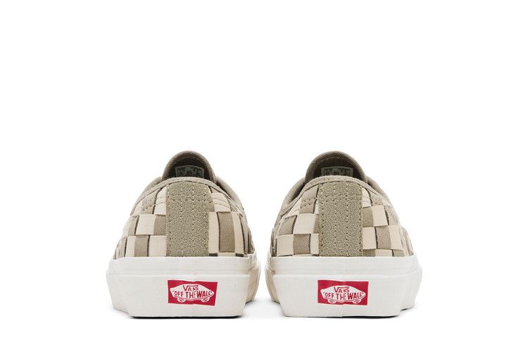 Vans Authentic 44 DX 'Woven Check - Brown Khaki' Men's Sneakers