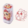 DIY Painting Zodiac Stamps Hand Account Animals Figure Stamps Cute Animals Seal  Boys and Girls