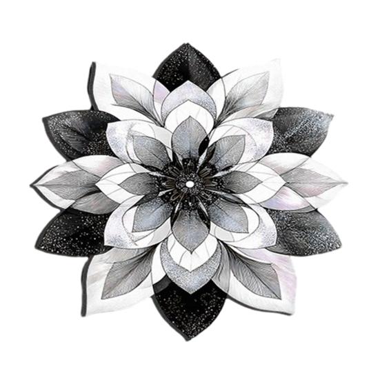 Floral Plush Floor Mat 3D Visual Flower Shaped Floor Rug Mat for Bathroom Quick-Drying Non-Slip Absorbent