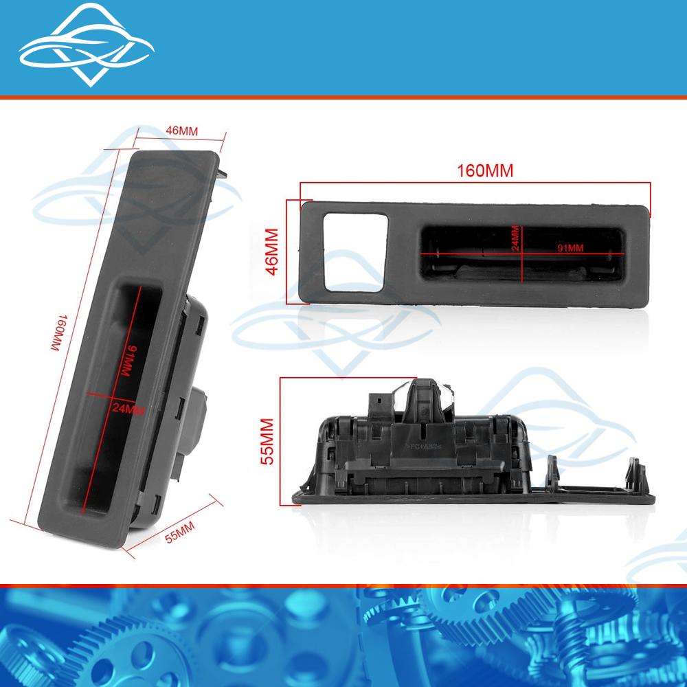 51247463161 51247463162 Boot Lid Lock Release Push Button Handle Switch Tailgate Hatch Switch For BMW F22 F30 F32 F33 F10 F25