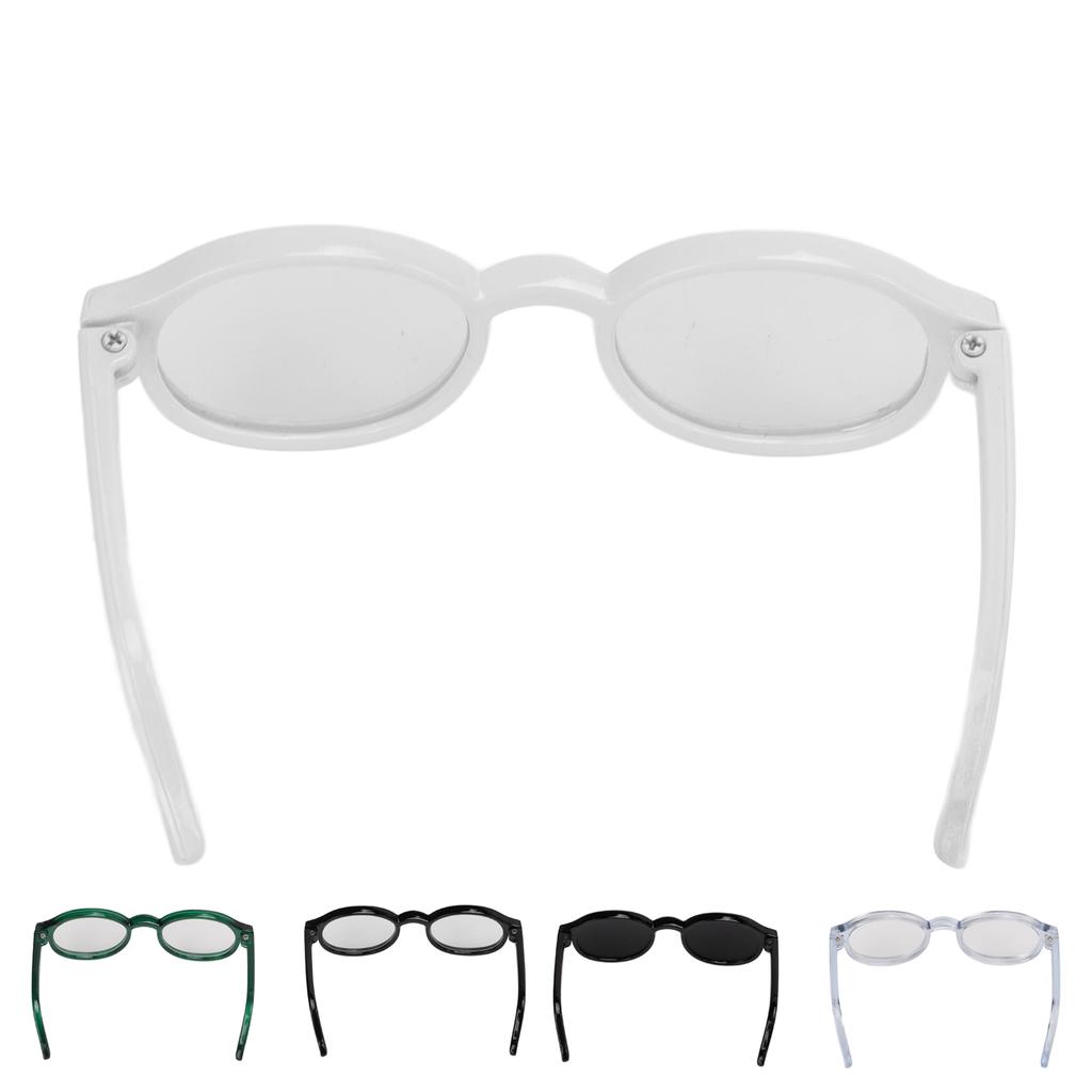 Haustierbrille Kunststoff Transparent Stilvoll Lustig Niedlich Haustier-Sonnenbrille für Katzen und Hunde Halloween-Access