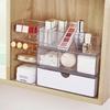 Vanity Mirror Cabinet Organizer: Countertop Storage for Cosmetics & Lipstick