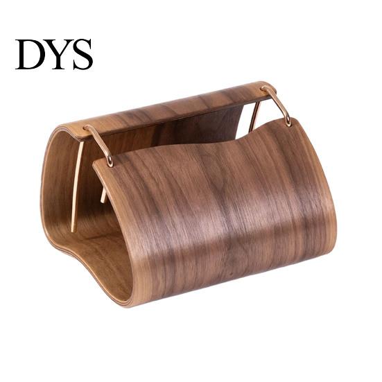 Dining Room Decor Wooden Tissue Holder, Rectangular Decorative Paper Napkin Dispenser, Box Holder Organizer, for Office Desk Home Multipurpose